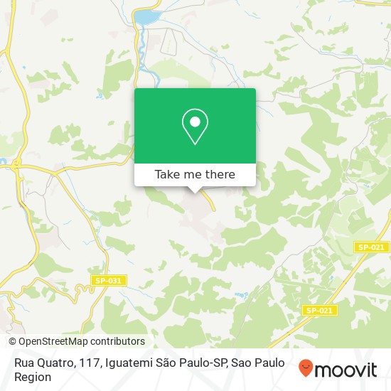 Rua Quatro, 117, Iguatemi São Paulo-SP map