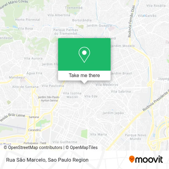 Rua São Marcelo map