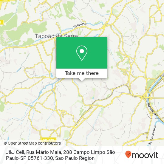 J&J Cell, Rua Mário Maia, 288 Campo Limpo São Paulo-SP 05761-330 map