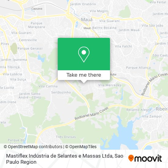 Mastiflex Indústria de Selantes e Massas Ltda map