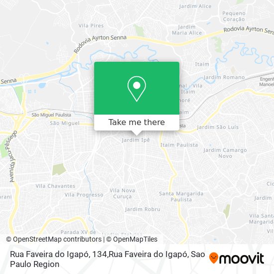 Rua Faveira do Igapó, 134,Rua Faveira do Igapó map