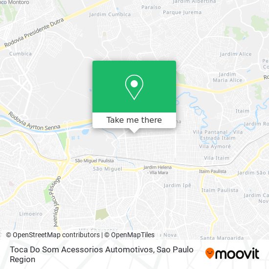 Toca Do Som Acessorios Automotivos map