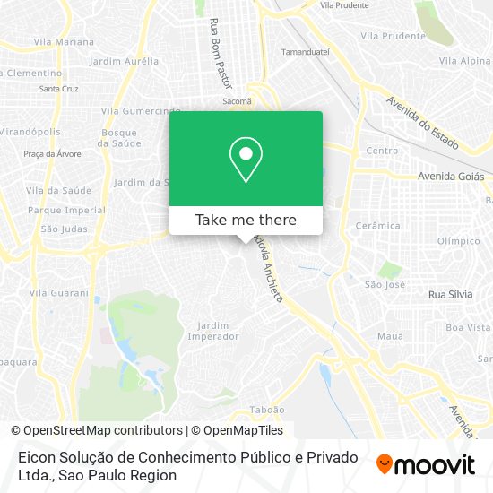 Mapa Eicon Solução de Conhecimento Público e Privado Ltda.