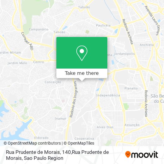 Rua Prudente de Morais, 140,Rua Prudente de Morais map