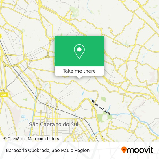 Barbearia Quebrada map