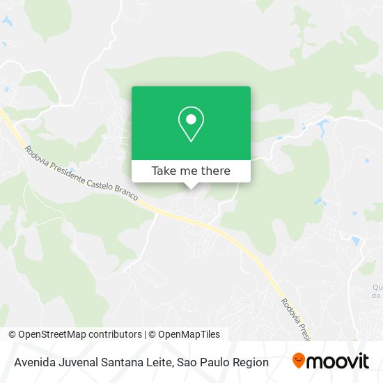 Avenida Juvenal Santana Leite map