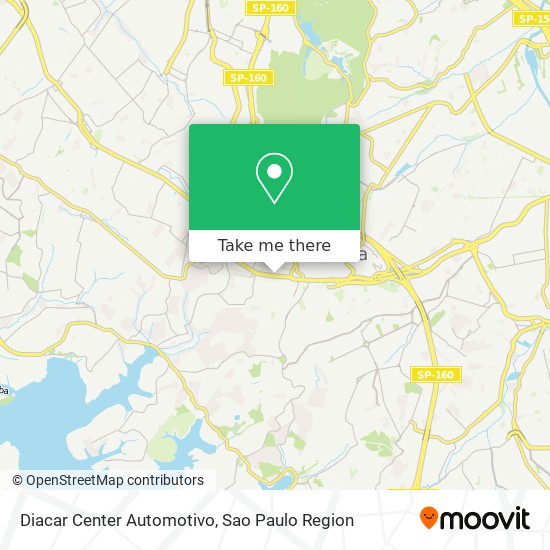 Diacar Center Automotivo map