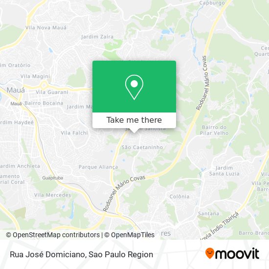 Rua José Domiciano map