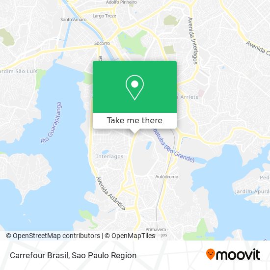 Carrefour Brasil map