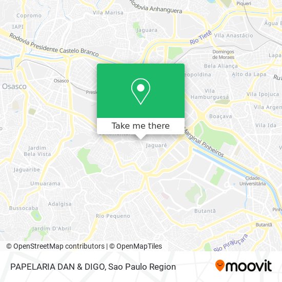 Mapa PAPELARIA DAN & DIGO