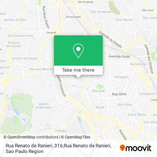 Rua Renato de Ranieri, 316,Rua Renato de Ranieri map