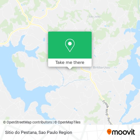 Sitio do Pestana map