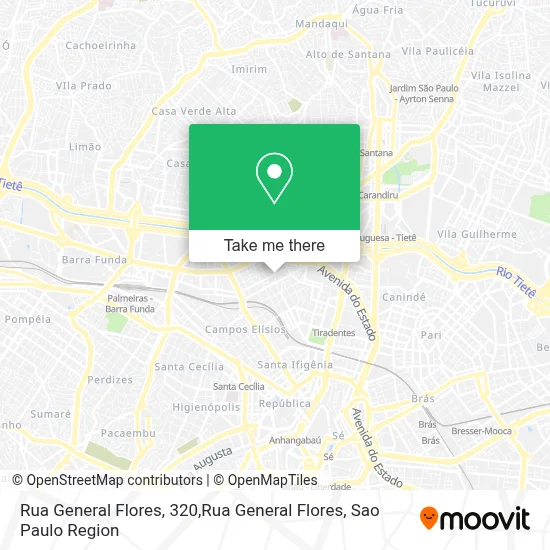 Rua General Flores, 320,Rua General Flores map