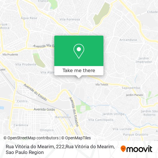 Rua Vitória do Mearim, 222,Rua Vitória do Mearim map