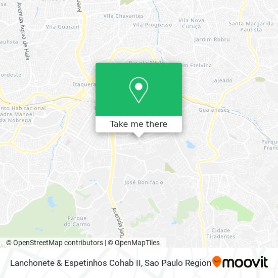Lanchonete & Espetinhos Cohab II map