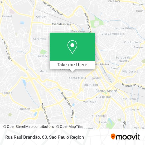 Mapa Rua Raul Brandão, 60