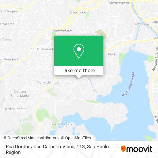 Mapa Rua Doutor José Carneiro Viana, 113