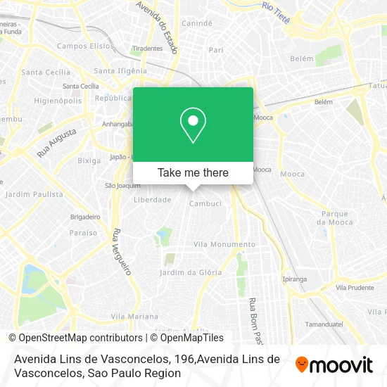 Avenida Lins de Vasconcelos, 196,Avenida Lins de Vasconcelos map