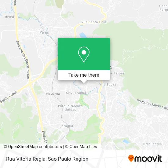 Rua Vitoria Regia map