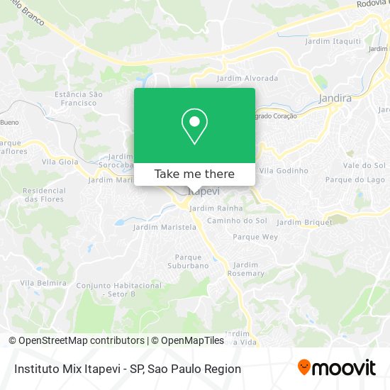 Instituto Mix Itapevi - SP map