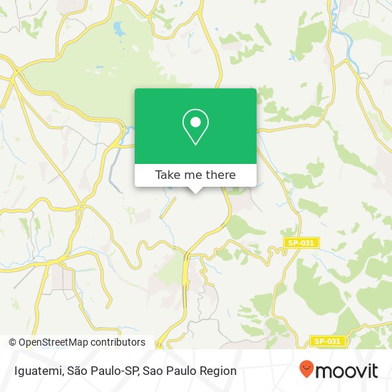 Iguatemi, São Paulo-SP map