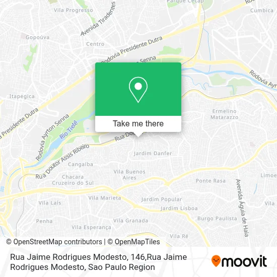 Rua Jaime Rodrigues Modesto, 146,Rua Jaime Rodrigues Modesto map