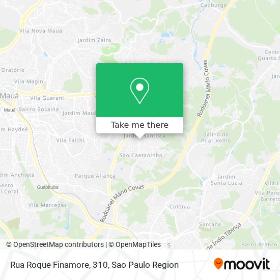 Rua Roque Finamore, 310 map