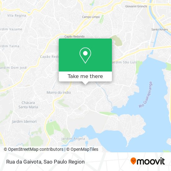 Rua da Gaivota map