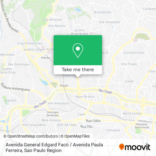 Avenida General Edgard Facó / Avenida Paula Ferreira map