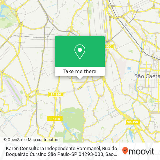 Karen Consultora Independente Rommanel, Rua do Boqueirão Cursino São Paulo-SP 04293-000 map