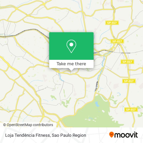 Loja Tendência Fitness map