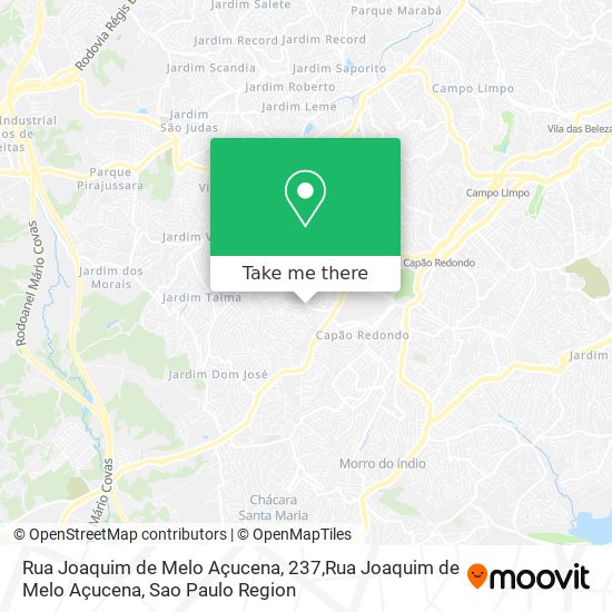 Mapa Rua Joaquim de Melo Açucena, 237,Rua Joaquim de Melo Açucena