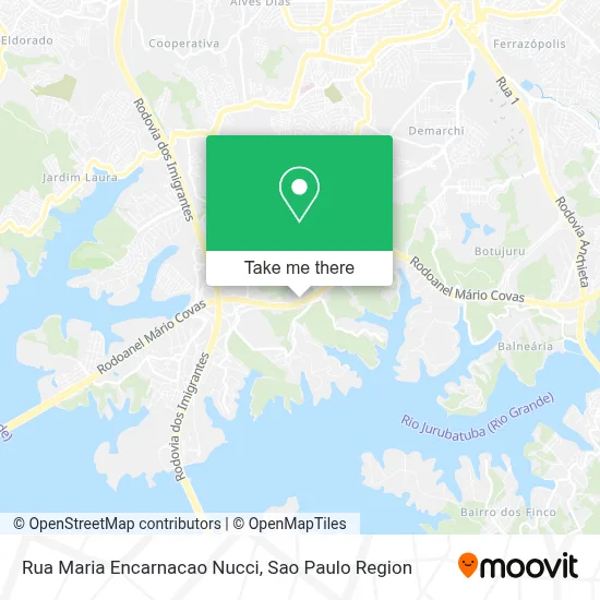 Rua Maria Encarnacao Nucci map