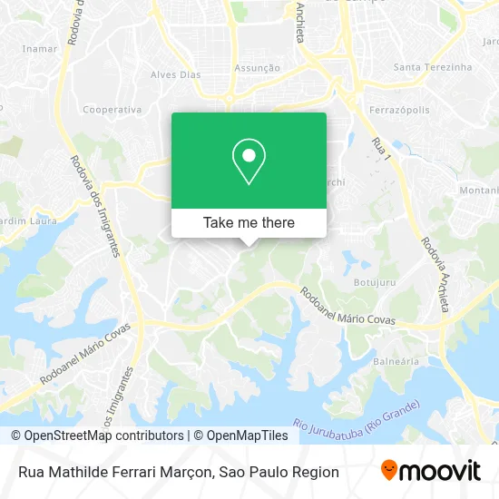 Rua Mathilde Ferrari Marçon map