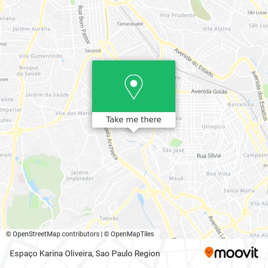 Espaço Karina Oliveira map