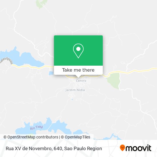 Rua XV de Novembro, 640 map