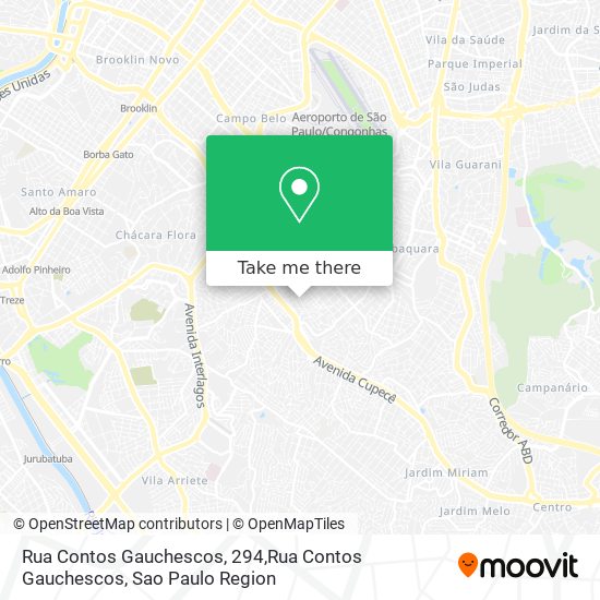 Mapa Rua Contos Gauchescos, 294,Rua Contos Gauchescos