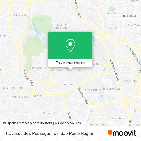 Travessa dos Pessegueiros map