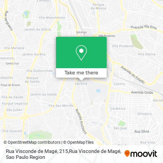 Rua Visconde de Magé, 215,Rua Visconde de Magé map