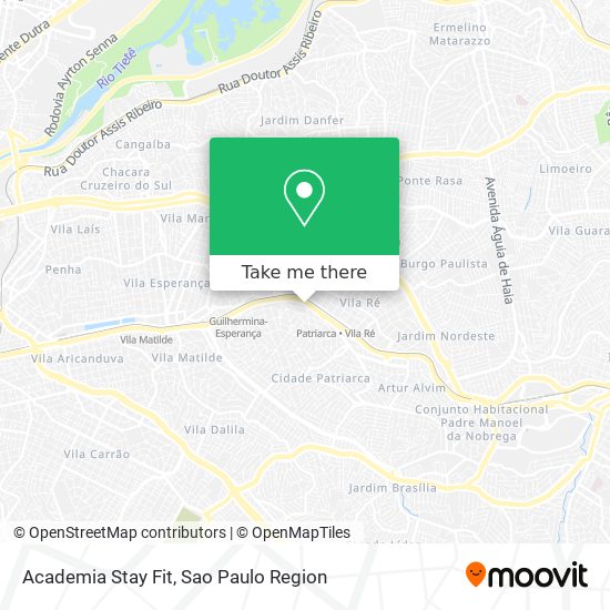 Academia Stay Fit map