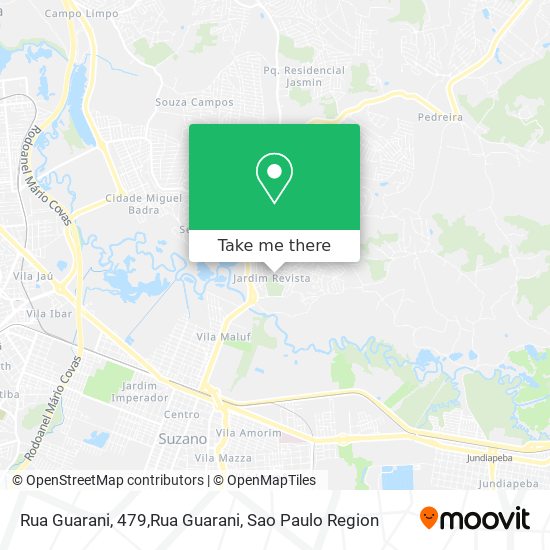 Rua Guarani, 479,Rua Guarani map