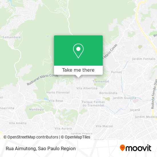 Rua Aimutong map