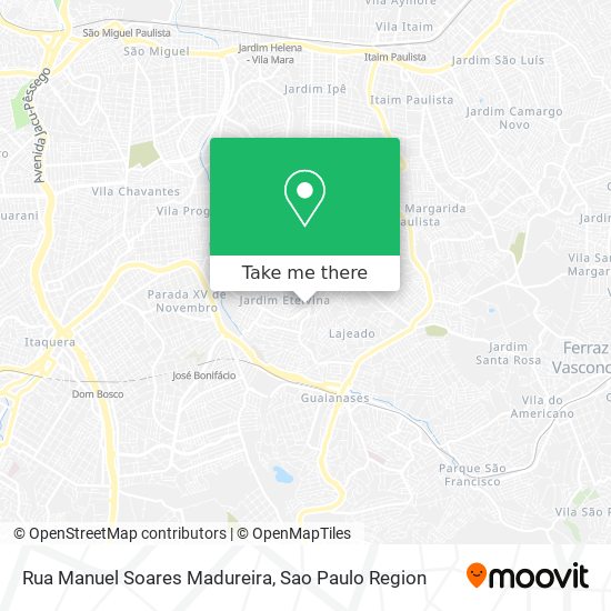 Rua Manuel Soares Madureira map