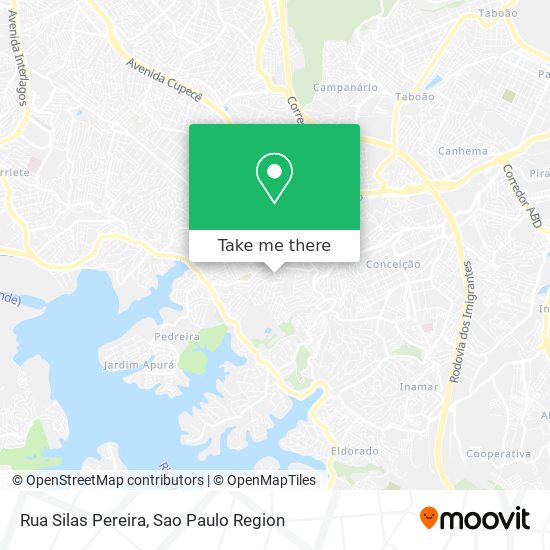 Mapa Rua Silas Pereira