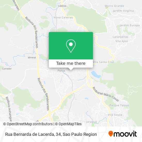 Rua Bernarda de Lacerda, 34 map