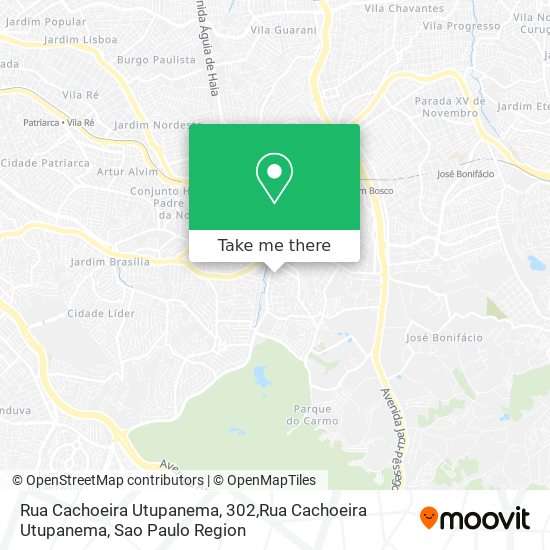 Rua Cachoeira Utupanema, 302,Rua Cachoeira Utupanema map