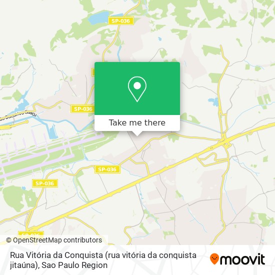 Rua Vitória da Conquista (rua vitória da conquista jitaúna) map
