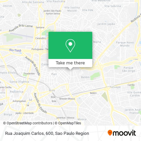 Rua Joaquim Carlos, 600 map
