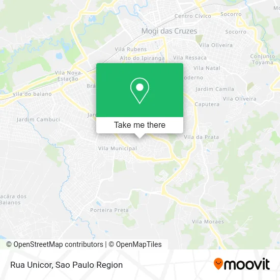 Rua Unicor map