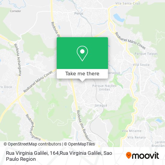 Mapa Rua Virgínia Galilei, 164,Rua Virgínia Galilei